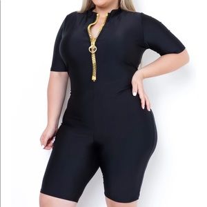 2X-3X Plus size romper very stretchy